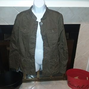 Sequin Hearts jacket sz XL